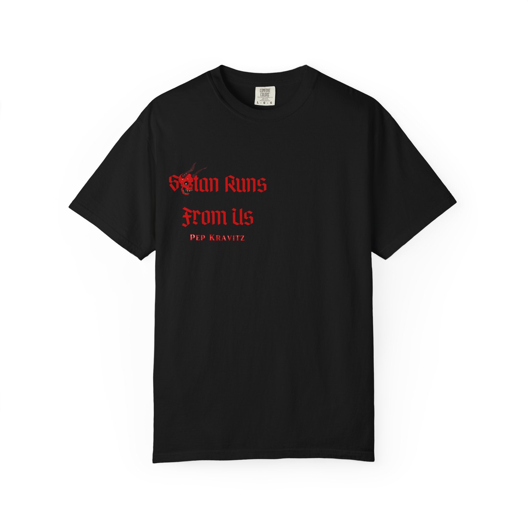 Satan Runs From Us OG Tee